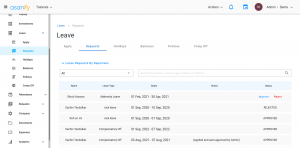 maternity leave approval