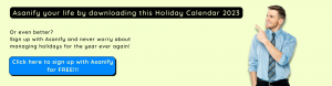 holiday calendar 2023
