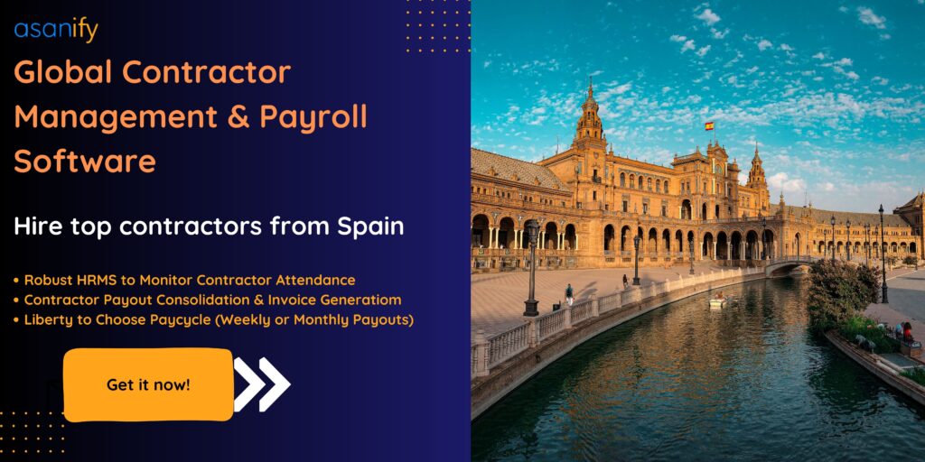 Hire independent contractors in Spain