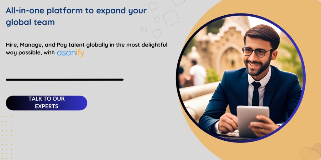 Book a demo to hire independent contractors in Spain with Asanify