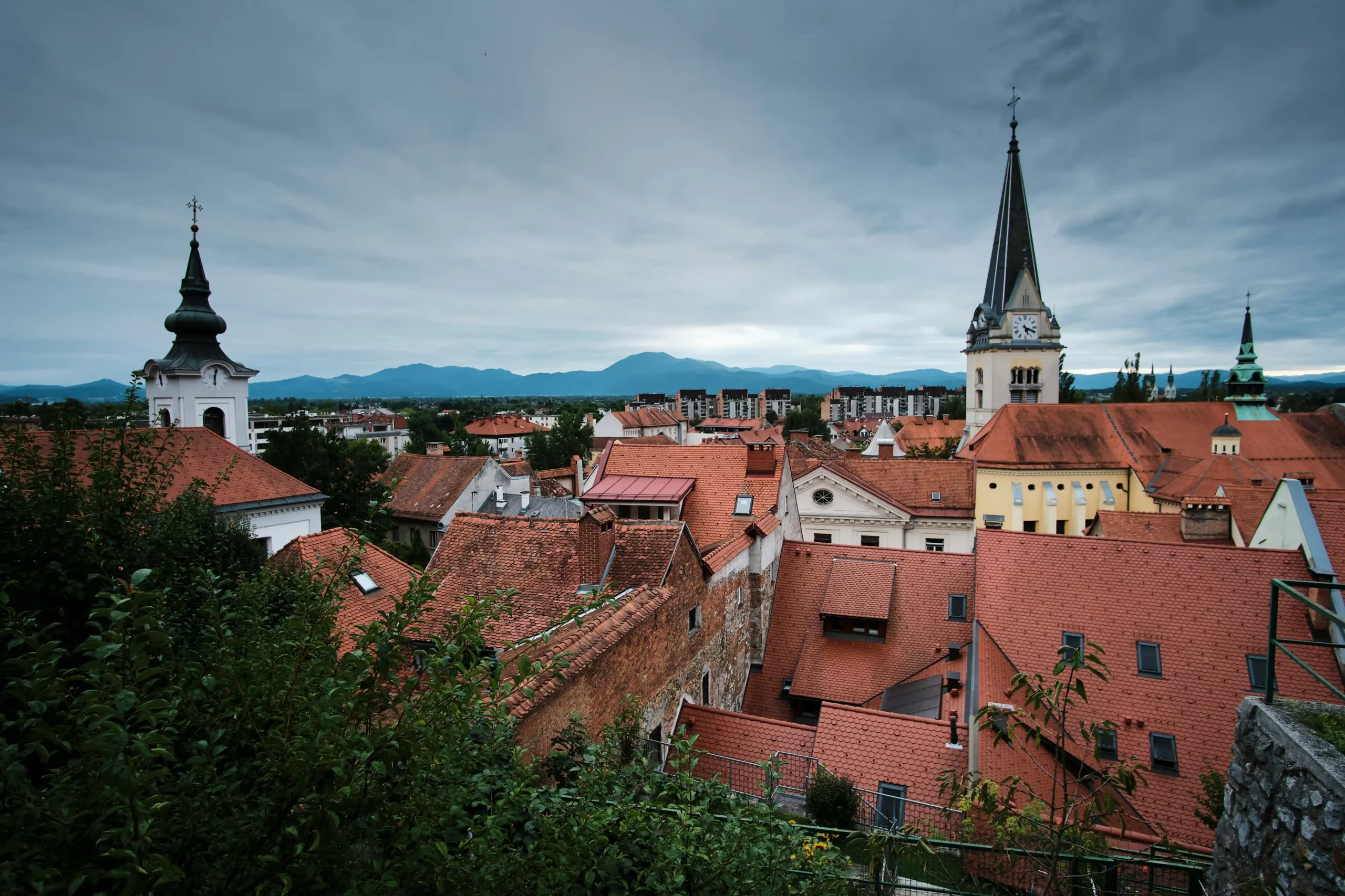 Slovenia skyline