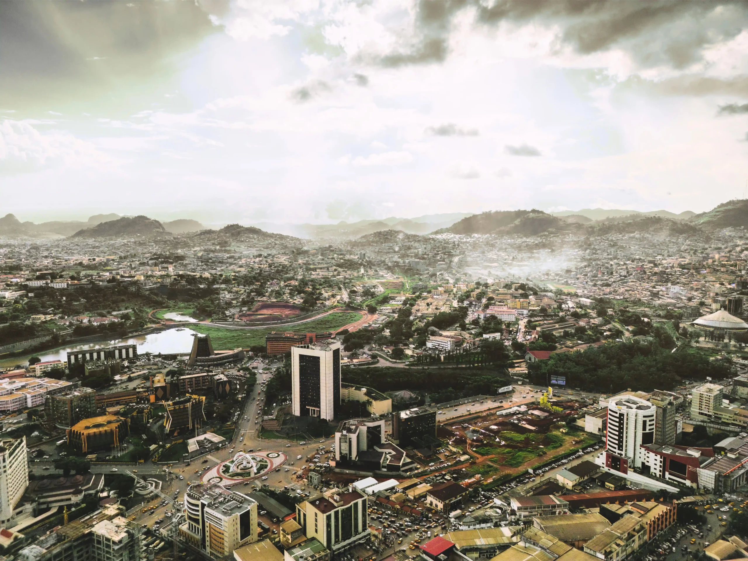 Cameroon skyline