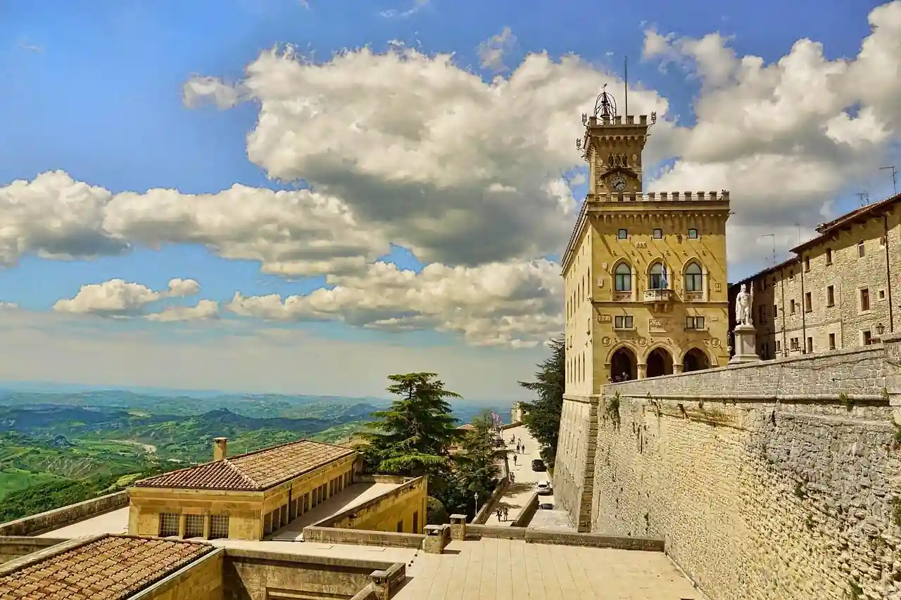 San Marino skyline