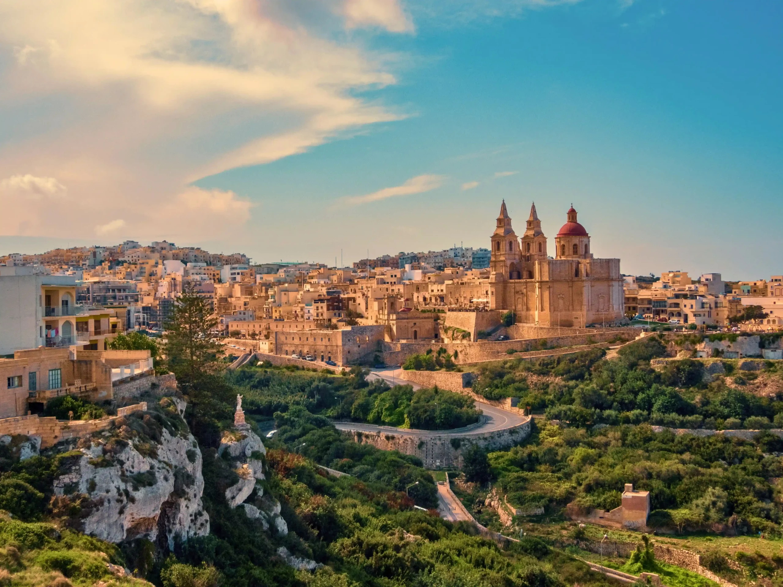 Malta skyline