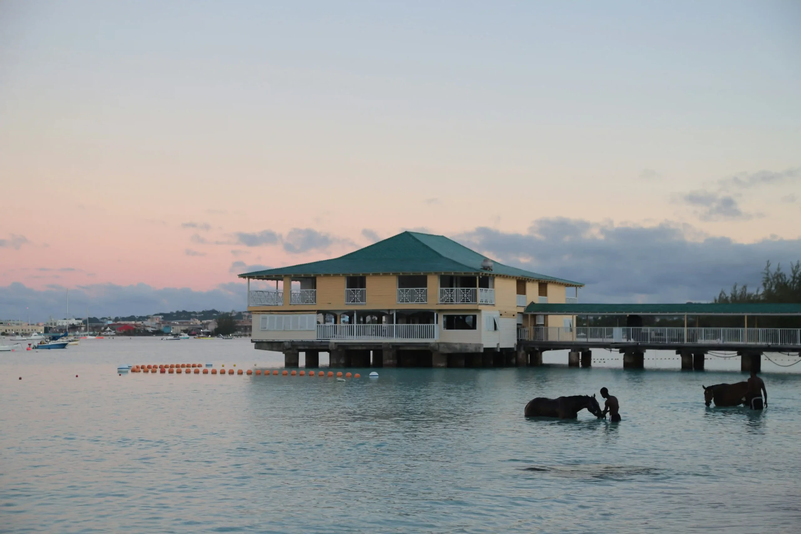 Barbados skyline
