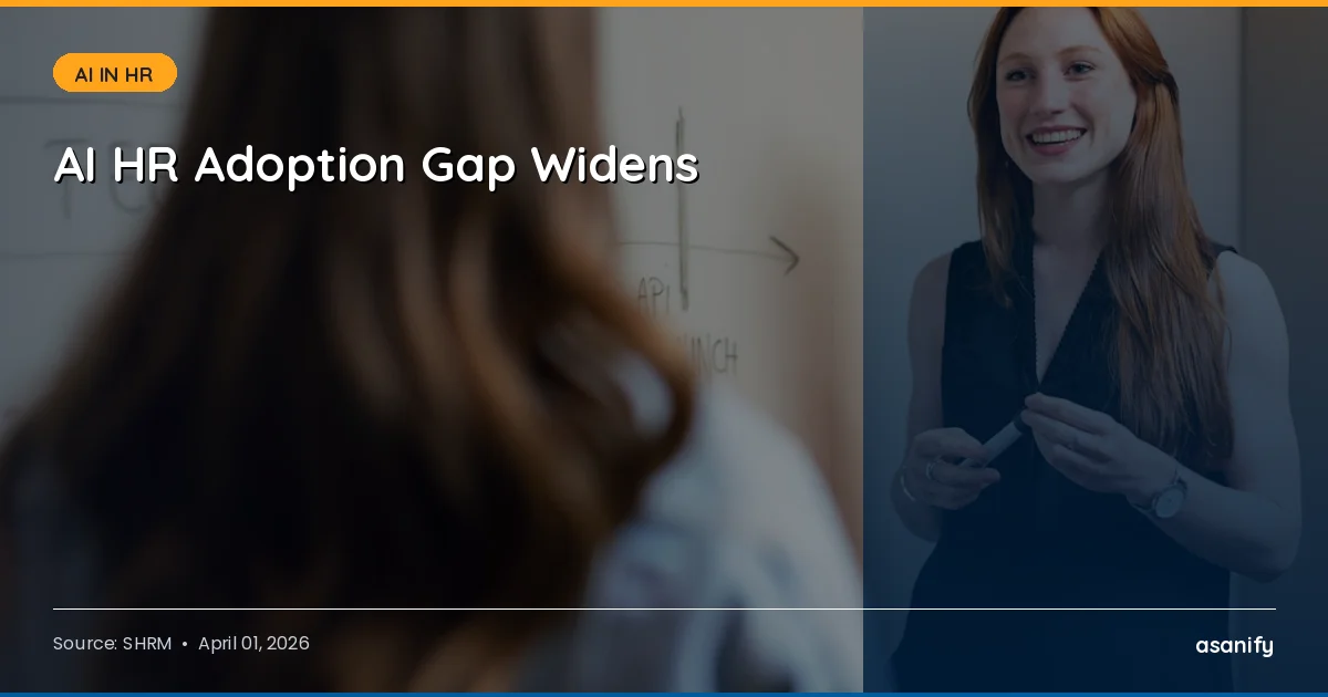 You are currently viewing AI News Digest, April 1: The AI-in-HR Adoption Gap Is Real, and Getting Wider