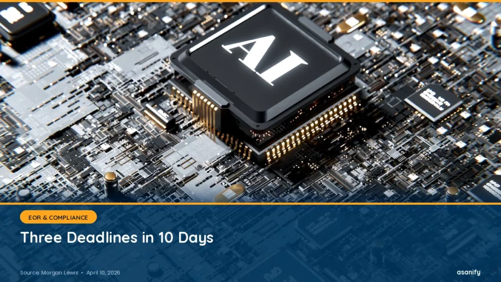 Three Deadlines in 10 Days - Asanify AI News