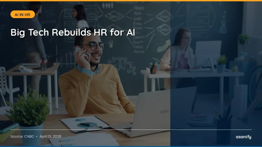 AI-first HR restructuring: Microsoft overhauls HR for AI era, April 13 2026