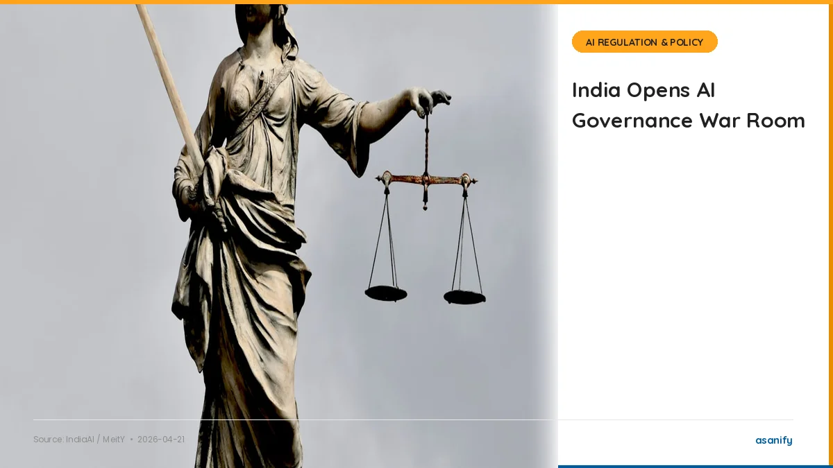 India Launches Cabinet-Level AI Governance and Economic Group to Tackle Job Disruption — Asanify