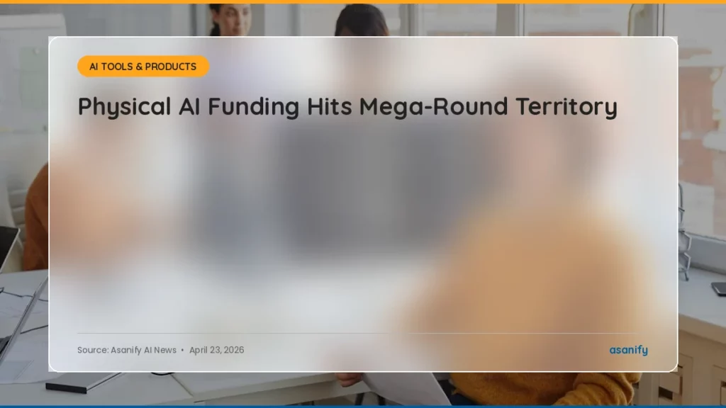 Physical AI funding. Project Prometheus 0B round, Sarvam AI unicorn, EU AI Act trilogue, CBIZ Copilot rollout