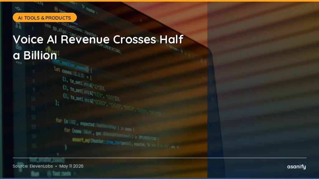 Voice AI Revenue Crosses Half a Billion - Asanify AI News
