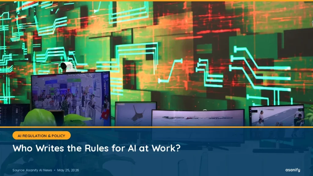 Who Writes the Rules for AI at Work? - Asanify AI News