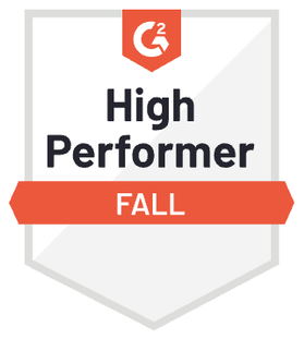 G2 High Performer badge for Asanify