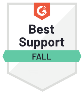 G2 Best Support badge for Asanify